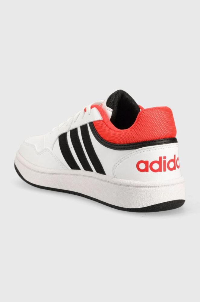 Дитячі кросівки adidas Originals HOOPS 3. K колір білий фото 3
