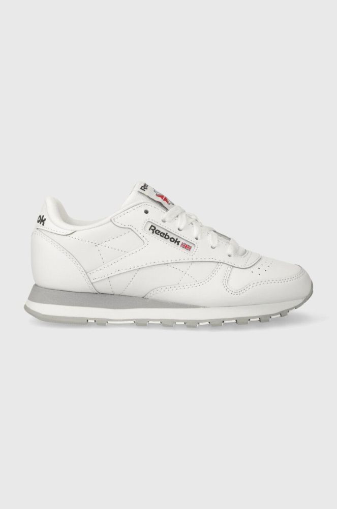 Дитячі кросівки Reebok Classic CL LTHR колір білий (3649706)