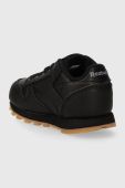 Дитячі кросівки Reebok Classic CL LTHR колір чорний (3586927)