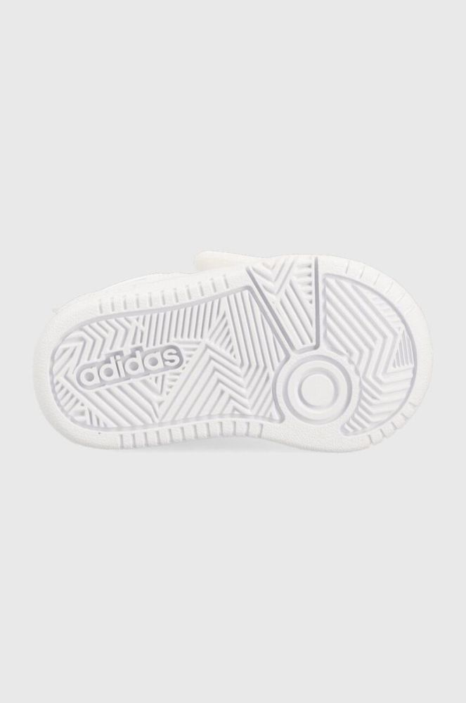 Дитячі кросівки adidas Originals Hoops 3.0 CF I колір білий фото 5