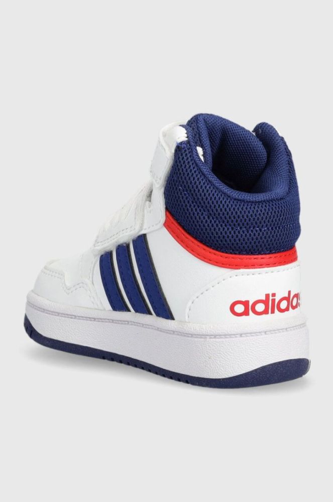 Дитячі кросівки adidas Originals HOOPS MID 3.0 AC I колір білий фото 3
