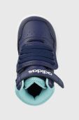 Дитячі кросівки adidas Originals HOOPS MID 3.0 AC I колір блакитний