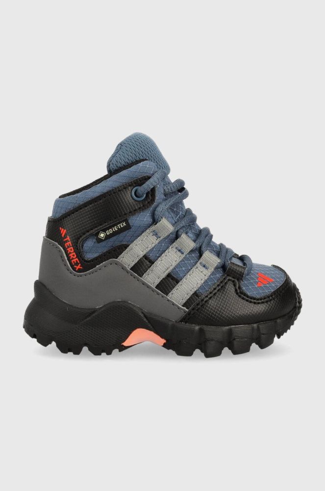 Дитячі черевики adidas TERREX TERREX MID GTX I колір сірий