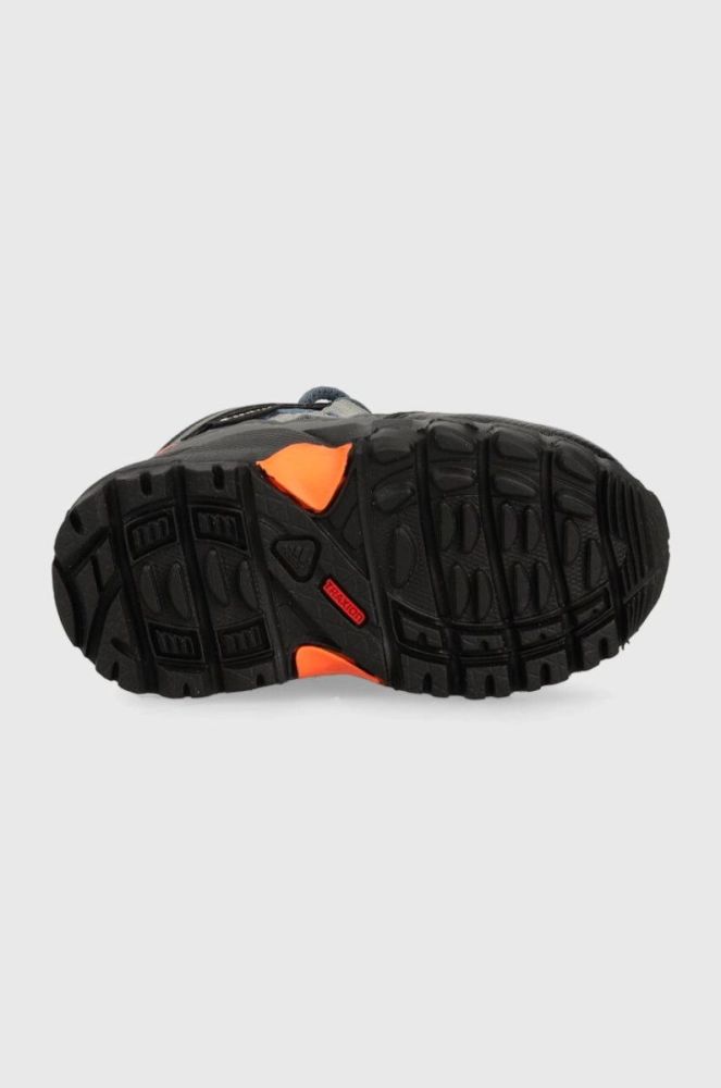 Дитячі черевики adidas TERREX TERREX MID GTX I колір сірий фото 5