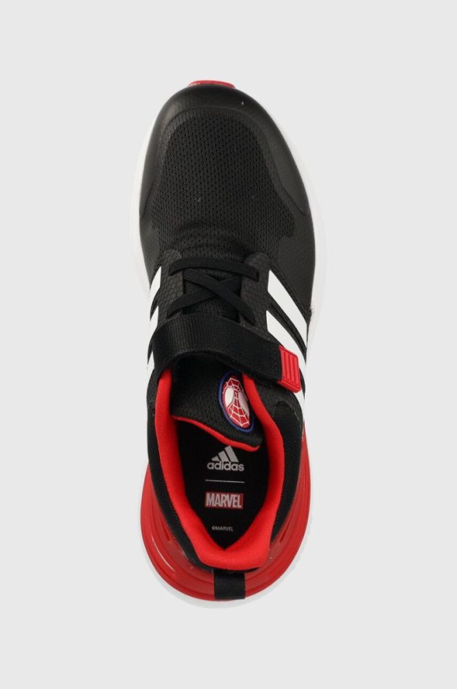 Дитячі кросівки adidas RAPIDASPORT x Marvel колір чорний фото 9