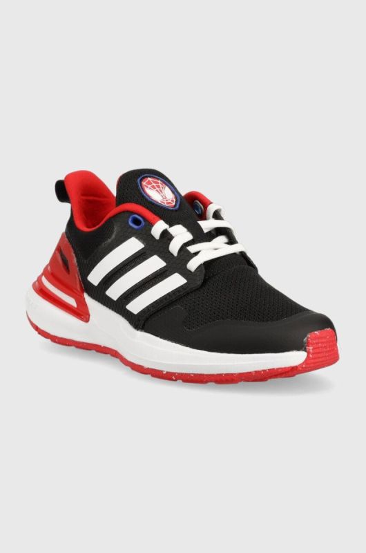 Дитячі кросівки adidas RAPIDASPORT x Marvel колір чорний фото 2