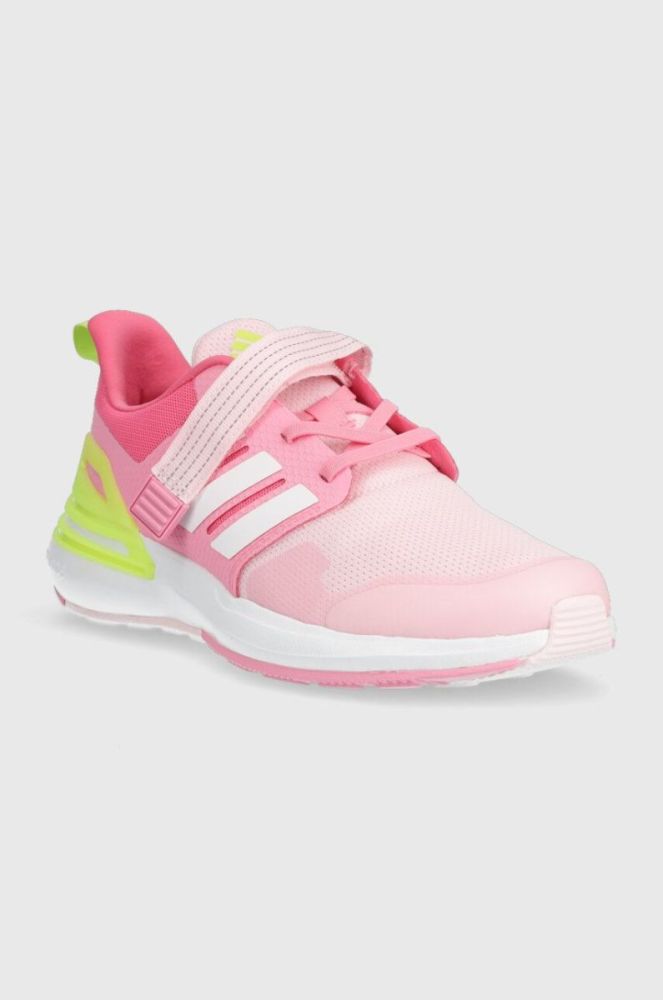Дитячі кросівки adidas RapidaSport EL K колір рожевий фото 2