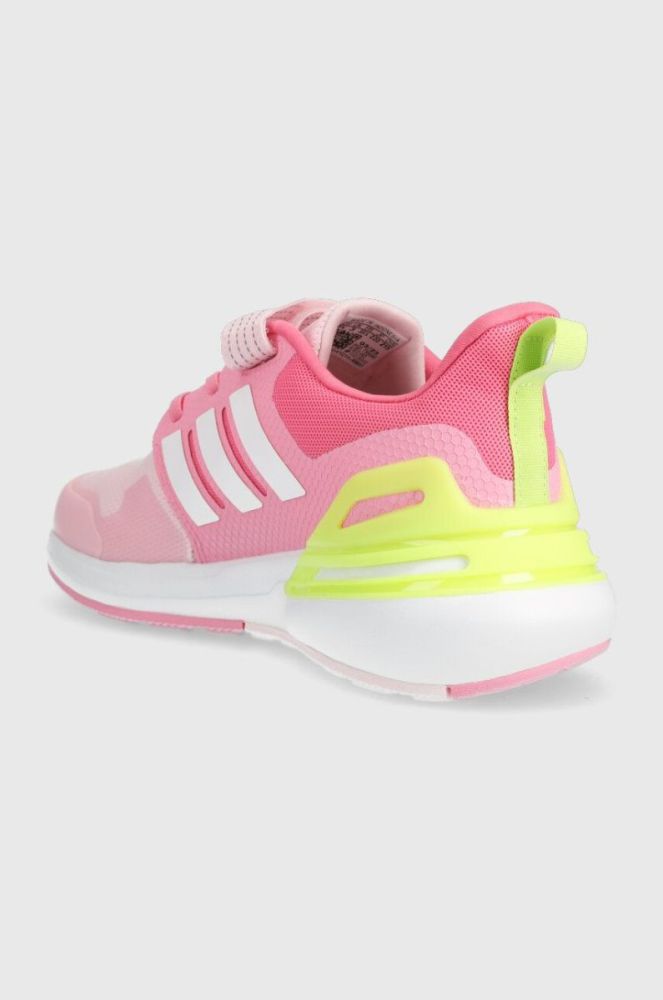 Дитячі кросівки adidas RapidaSport EL K колір рожевий фото 3