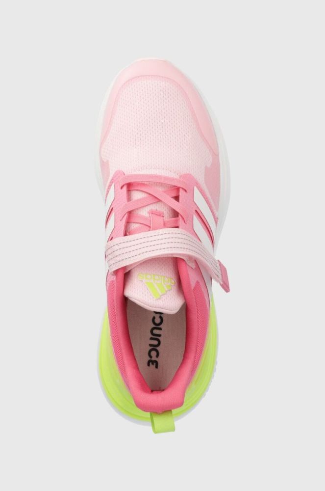Дитячі кросівки adidas RapidaSport EL K колір рожевий фото 4