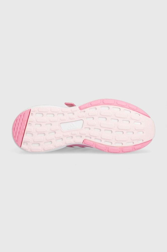 Дитячі кросівки adidas RapidaSport EL K колір рожевий фото 5