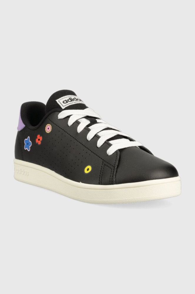 Кросівки adidas ADVANTAGE K колір чорний фото 2