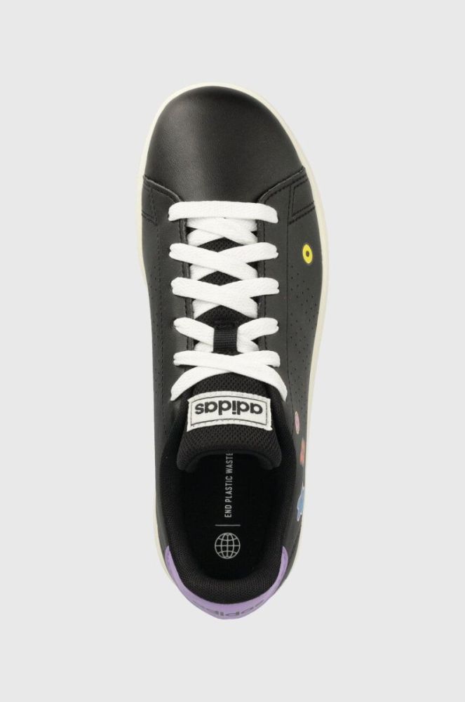 Кросівки adidas ADVANTAGE K колір чорний фото 4