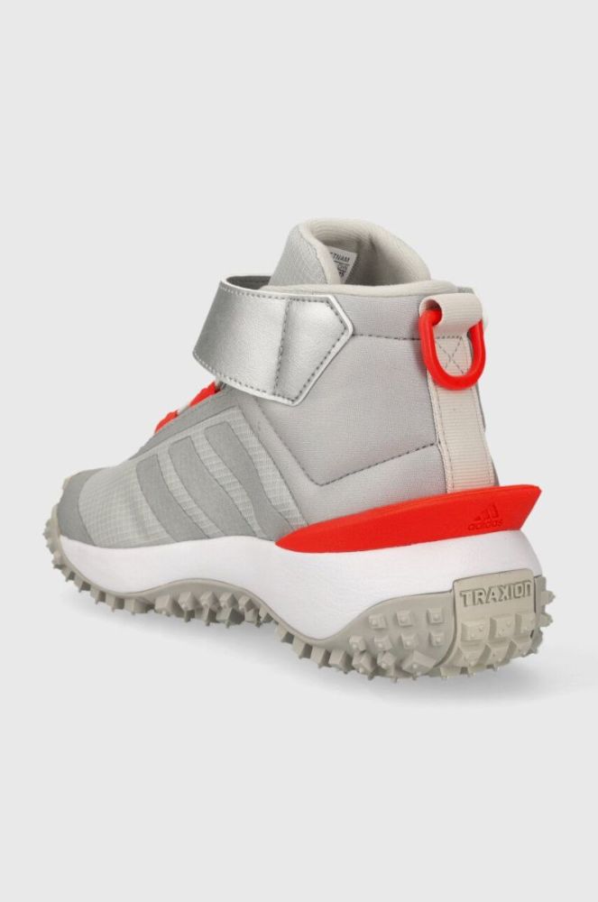 Дитячі кросівки adidas FORTATRAIL EL K колір сірий фото 3