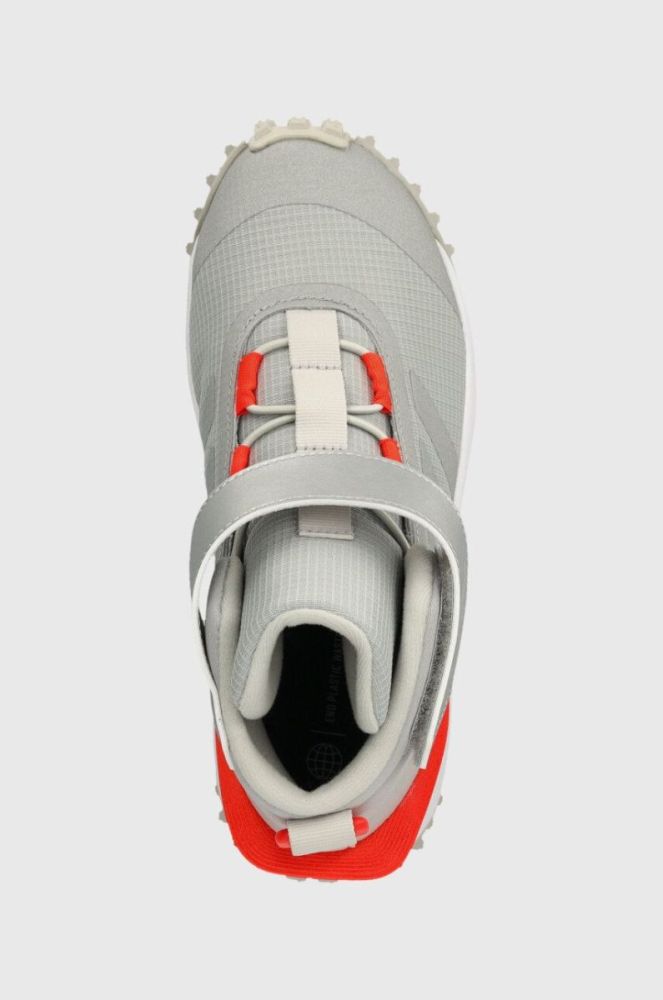Дитячі кросівки adidas FORTATRAIL EL K колір сірий фото 4