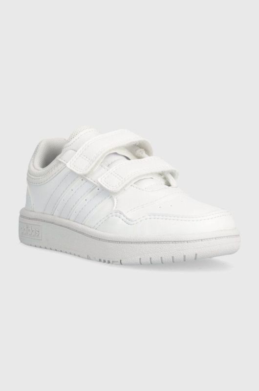 Дитячі кросівки adidas Originals HOOPS 3.0 CF C колір білий (3619749) фото 2