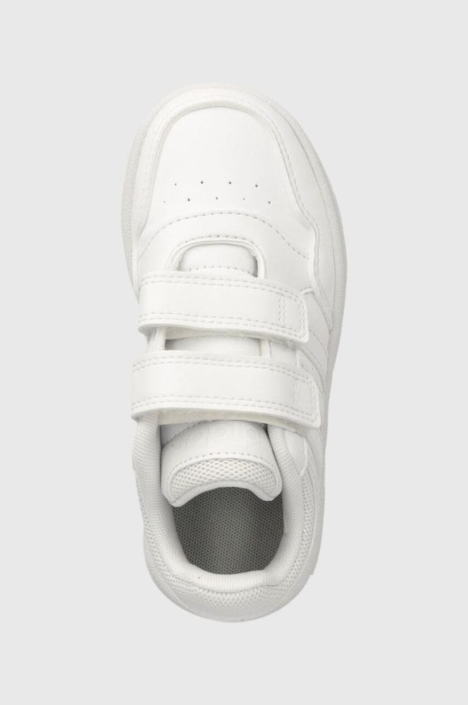 Дитячі кросівки adidas Originals HOOPS 3.0 CF C колір білий (3619749) фото 4
