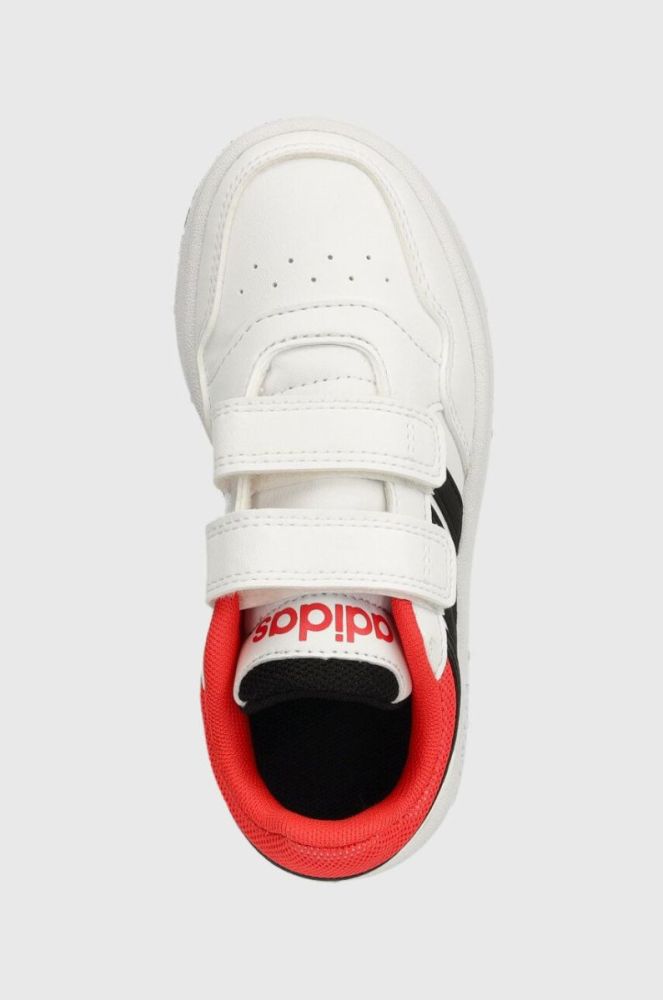 Дитячі кросівки adidas Originals HOOPS 3.0 CF C колір білий (3612453) фото 4