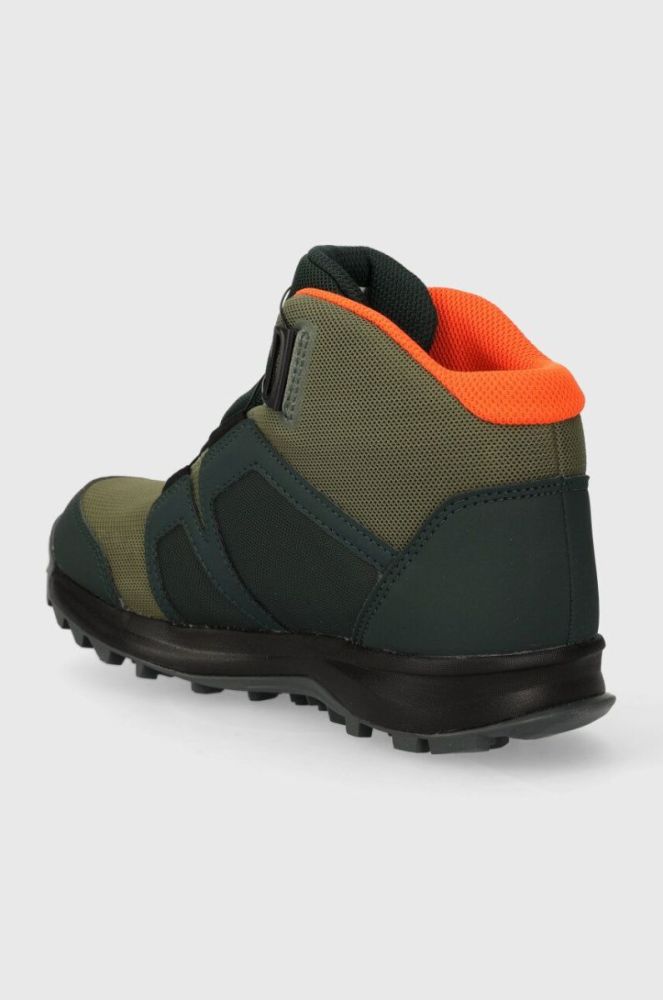 Дитячі черевики adidas TERREX TERREX BOA MID R.RD колір зелений фото 3