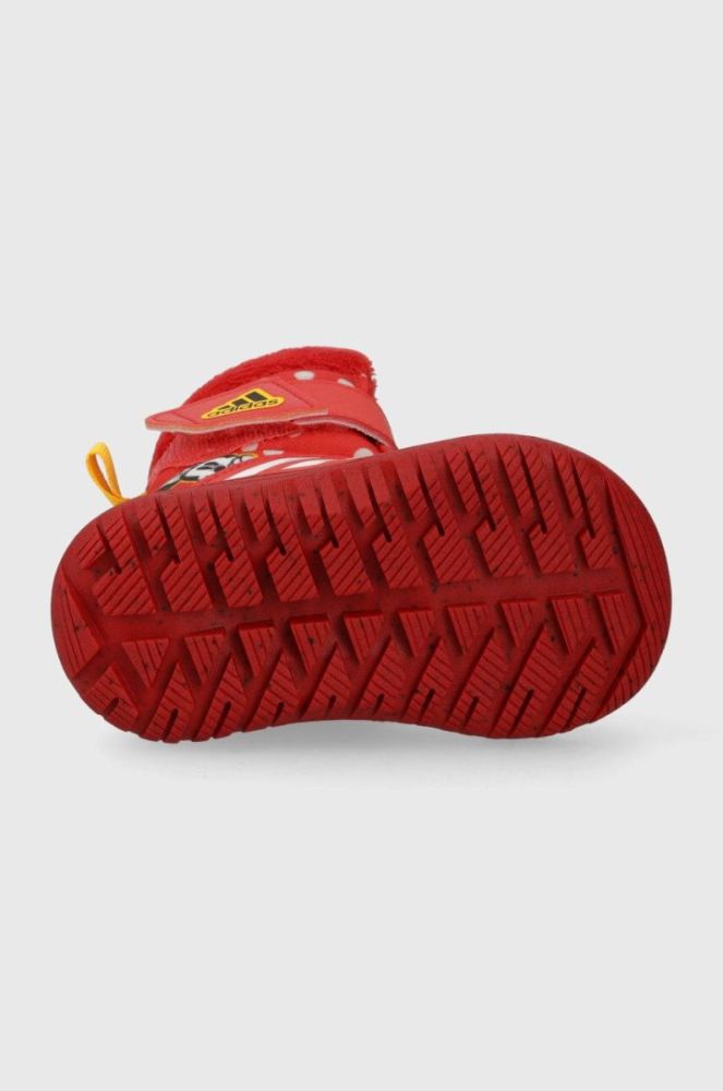 Дитячі зимові черевики adidas Winterplay Minnie I колір червоний фото 5