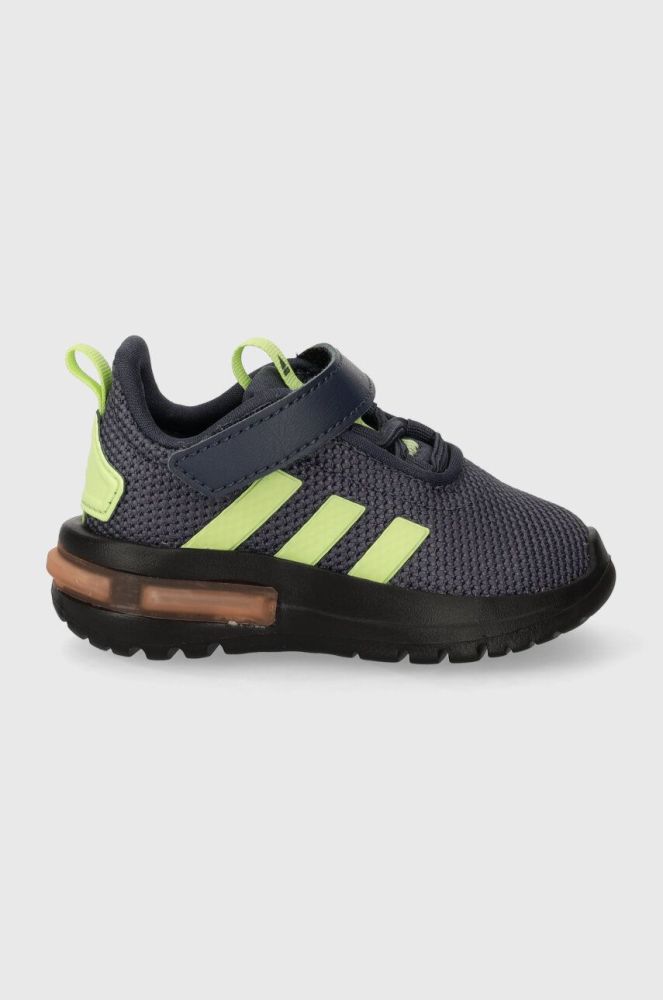 Дитячі кросівки adidas RACER TR23 EL I колір чорний