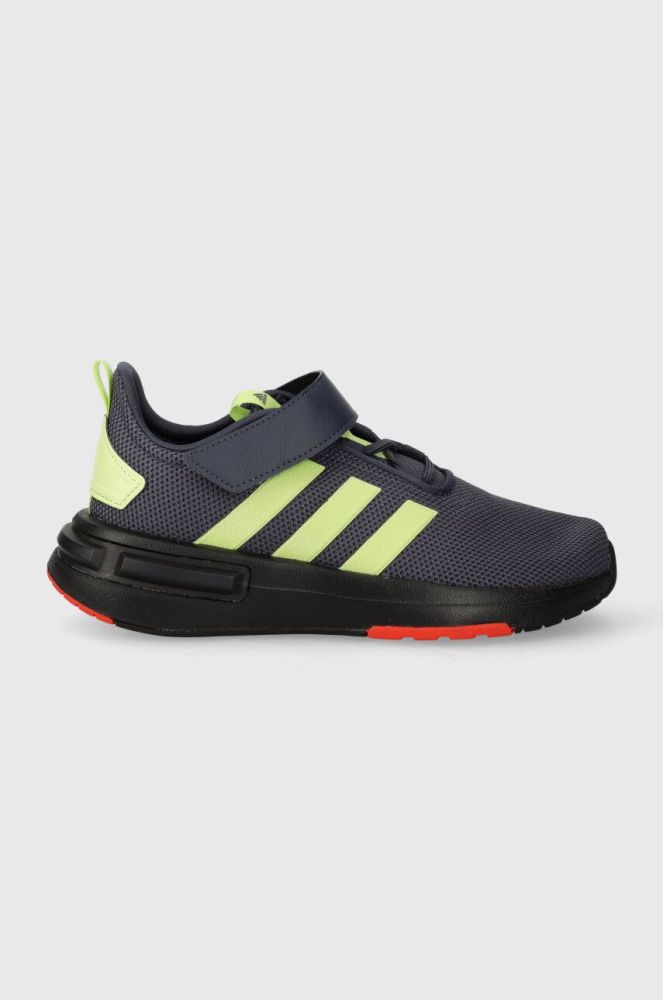 Дитячі кросівки adidas RACER TR23 EL K колір синій (3589977)