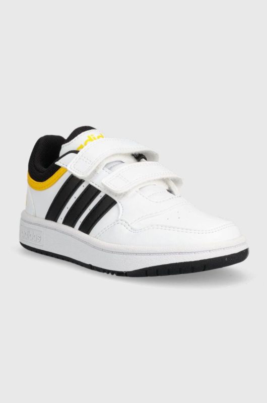 Дитячі кросівки adidas Originals HOOPS 3.0 CF C колір білий (3490889) фото 2