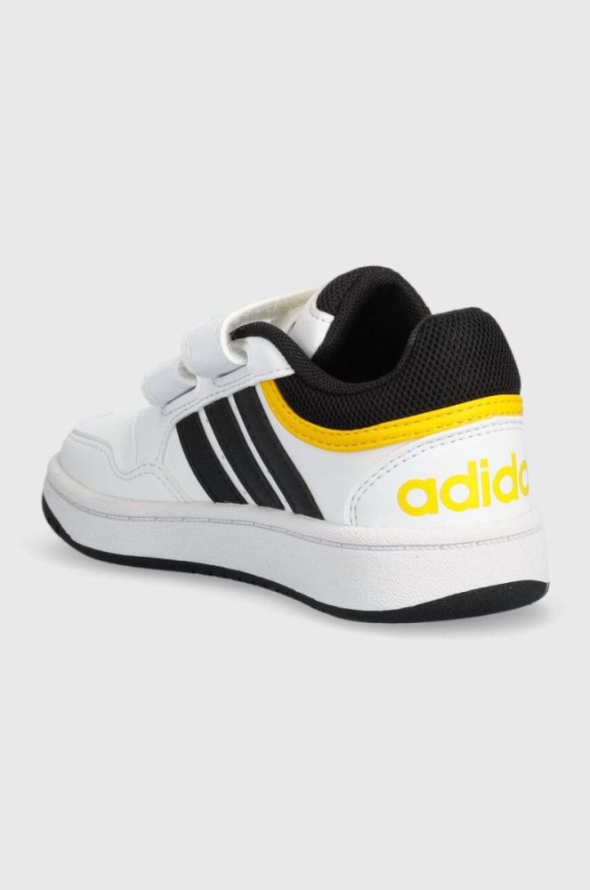 Дитячі кросівки adidas Originals HOOPS 3.0 CF C колір білий (3490889) фото 3