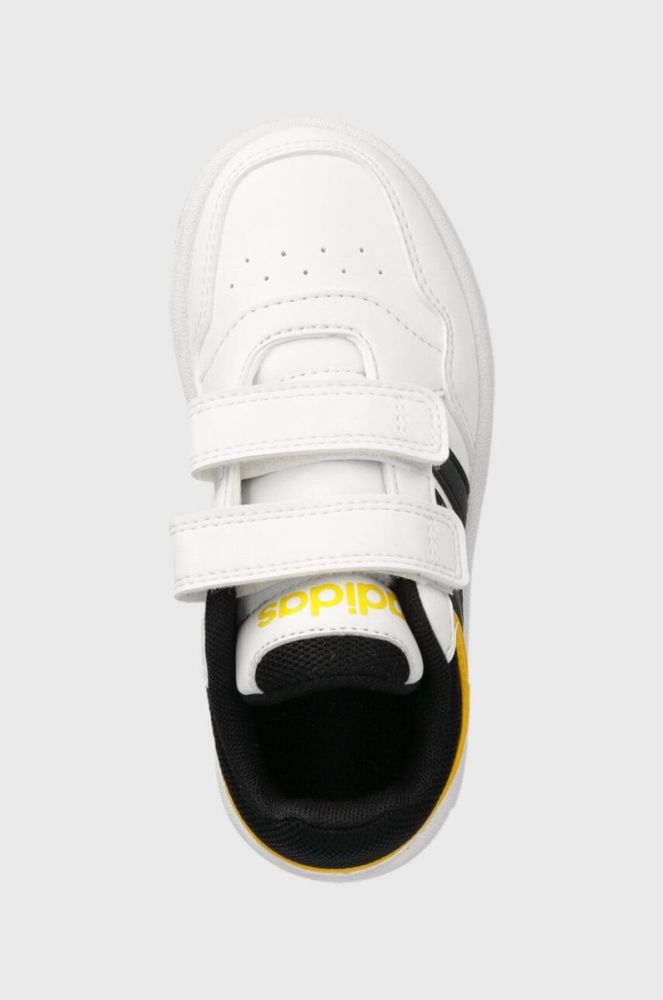 Дитячі кросівки adidas Originals HOOPS 3.0 CF C колір білий (3490889) фото 4