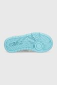 Дитячі кросівки adidas Originals HOOPS 3.0 CF C колір блакитний