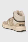 Дитячі кросівки adidas Originals HOOPS MID 3.0 K колір бежевий