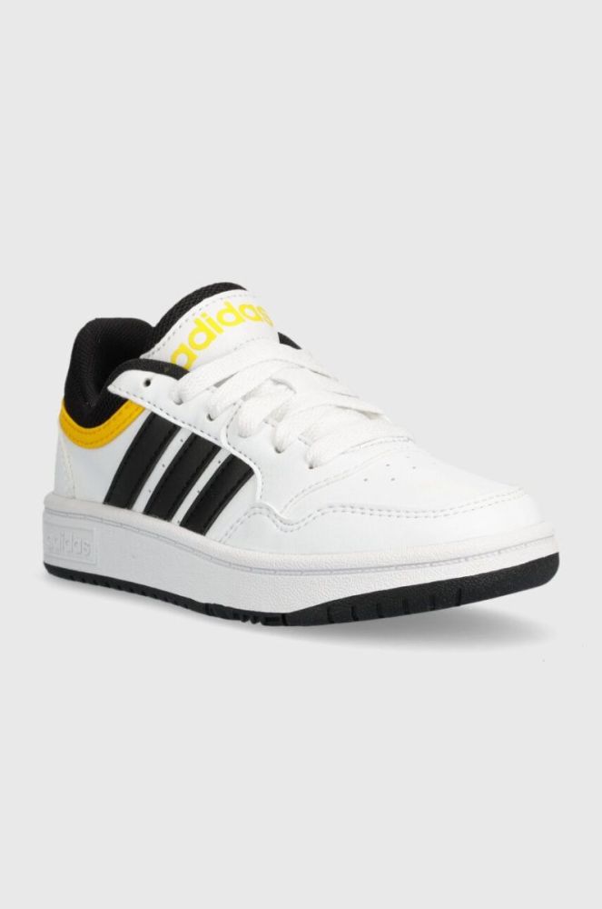 Дитячі кросівки adidas Originals HOOPS 3.0 K колір білий (3620466) фото 2