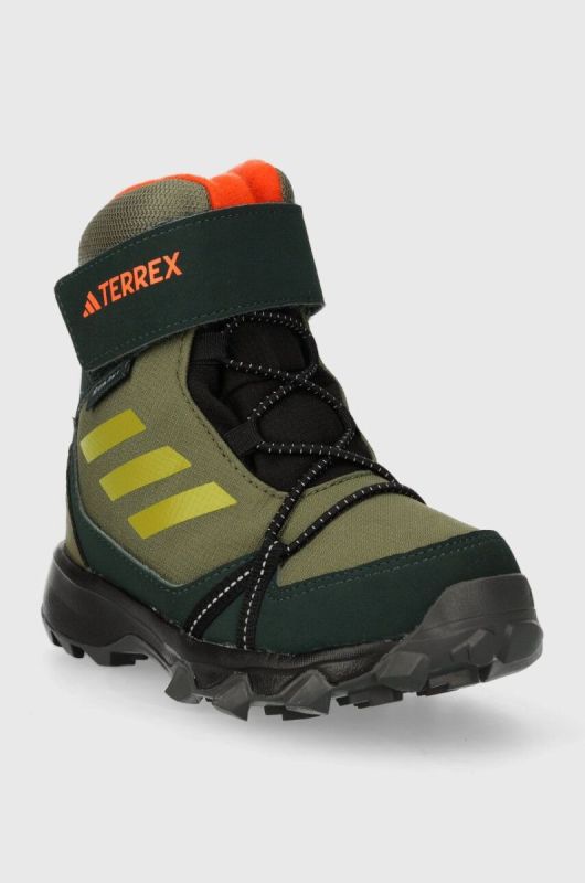 Черевики outdoor adidas TERREX TERREX SNOW CF R.RD колір зелений фото 2
