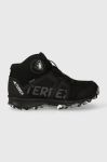 Дитячі черевики adidas TERREX IF7508 BOA MID R.RD CBLACK/FTWWHT колір чорний Дитячі черевики adidas TERREX IF7508 BOA MID R.RD CBLACK/FTWWHT колір чорний