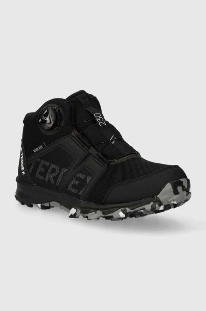 Дитячі черевики adidas TERREX IF7508 BOA MID R.RD CBLACK/FTWWHT колір чорний фото 2