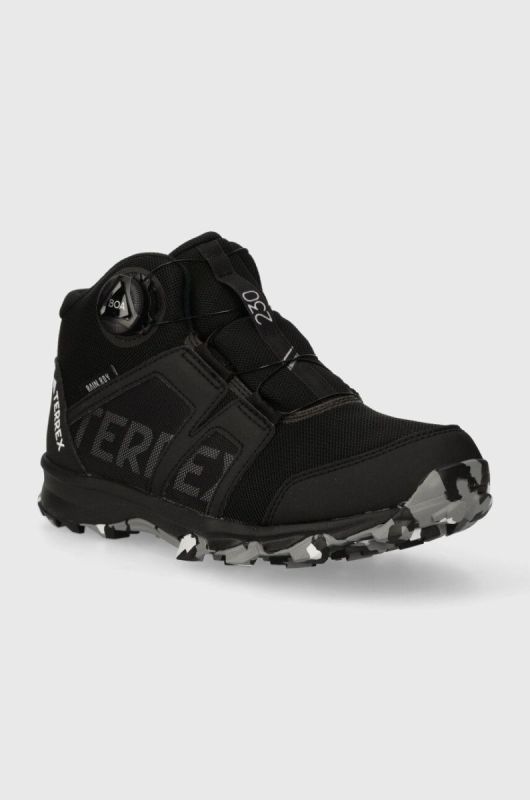 Дитячі черевики adidas TERREX IF7508 BOA MID R.RD CBLACK/FTWWHT колір чорний фото 2