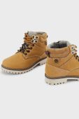 Дитячі шкіряні зимові черевики Mayoral колір жовтий (3409613)