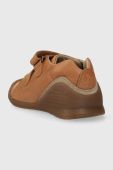 Дитячі шкіряні туфлі Biomecanics колір коричневий