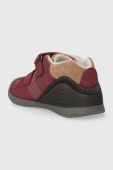 Дитячі шкіряні туфлі Biomecanics колір бордовий Дитячі шкіряні туфлі Biomecanics колір бордовий
