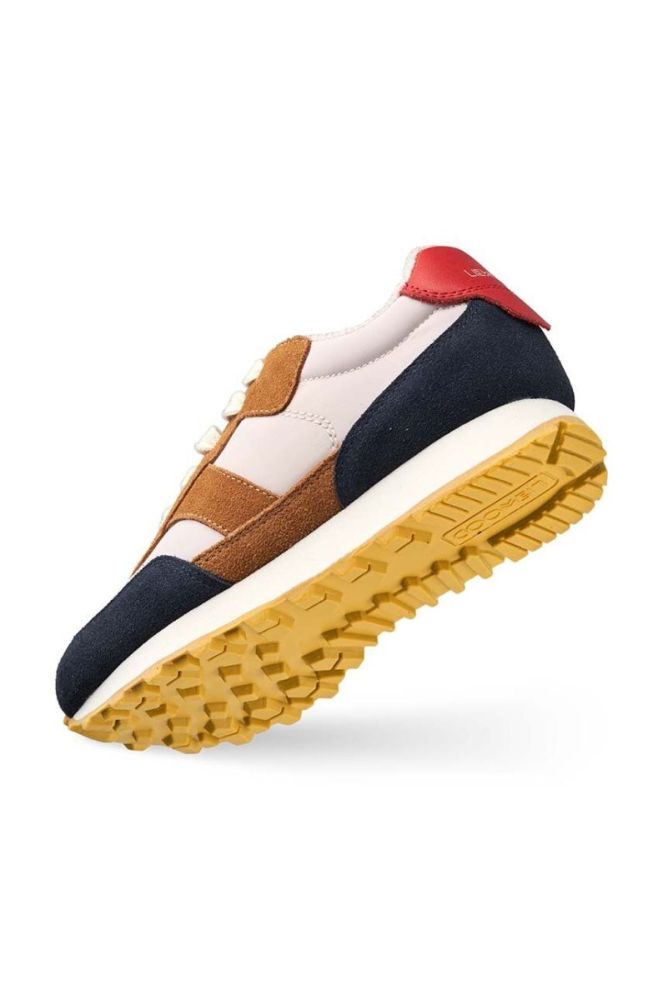 Дитячі кросівки Liewood LW17989 Jasper Suede Sneakers колір синій фото 3