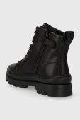 Дитячі шкіряні зимові черевики Camper Brutus Kids колір чорний (3476407)