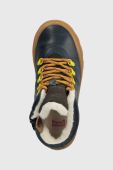 Дитячі шкіряні зимові черевики Camper K900313 Brutus Kids колір синій