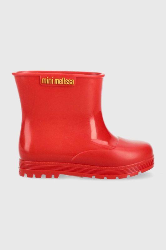 Дитячі гумові чоботи Melissa WELLY BB колір червоний