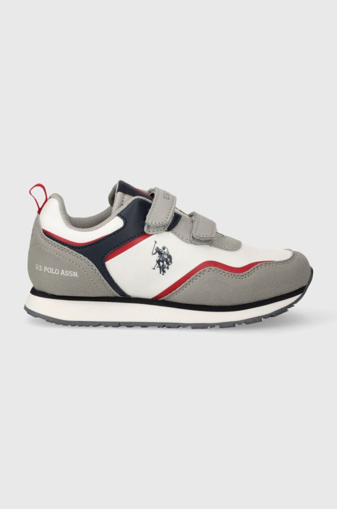 Дитячі кросівки U.S. Polo Assn. колір сірий (3575509)