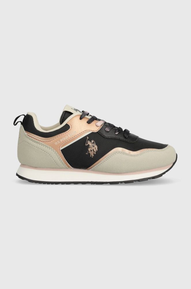 Дитячі кросівки U.S. Polo Assn. колір чорний (3618191)