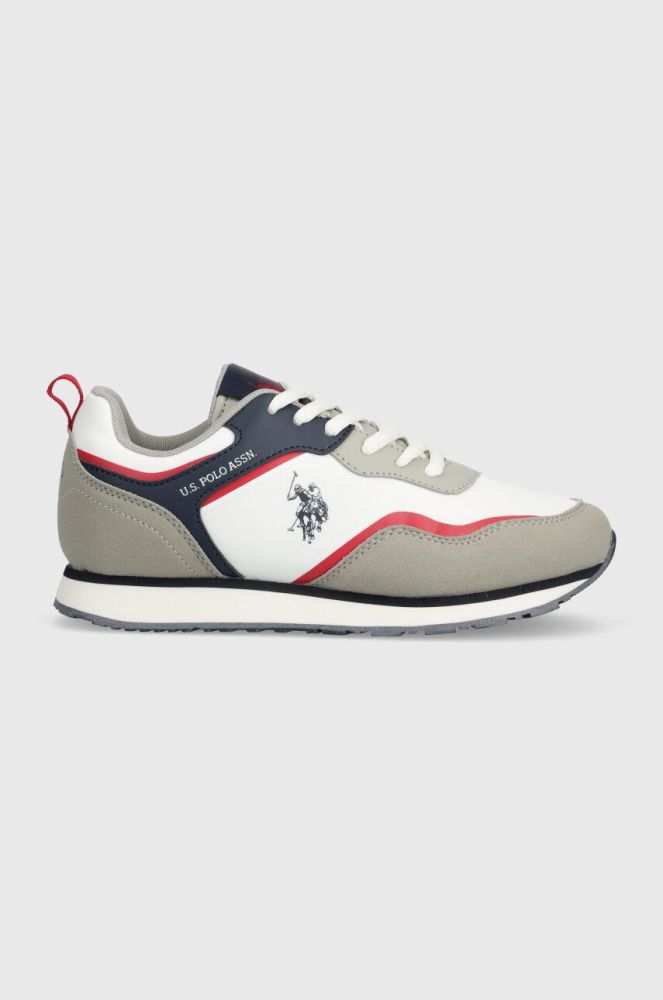 Дитячі кросівки U.S. Polo Assn. колір сірий (3625698)