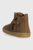 Дитячі шкіряні зимові черевики Primigi колір коричневий (3688927)