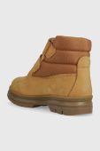Дитячі замшеві зимові черевики Primigi колір жовтий