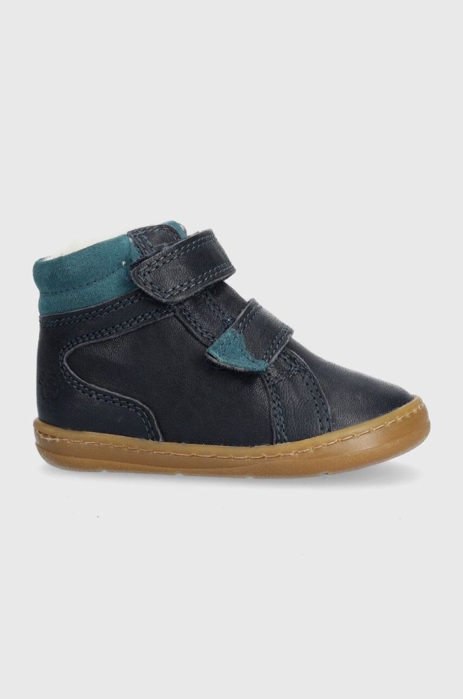 Дитячі шкіряні зимові черевики Primigi колір блакитний (3686445)
