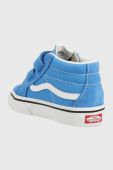 Дитячі кеди Vans TD SK8-Mid Reissue V колір блакитний