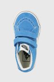 Дитячі кеди Vans TD SK8-Mid Reissue V колір блакитний